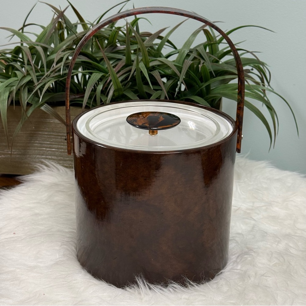 George Briard ice bucket signed vintage